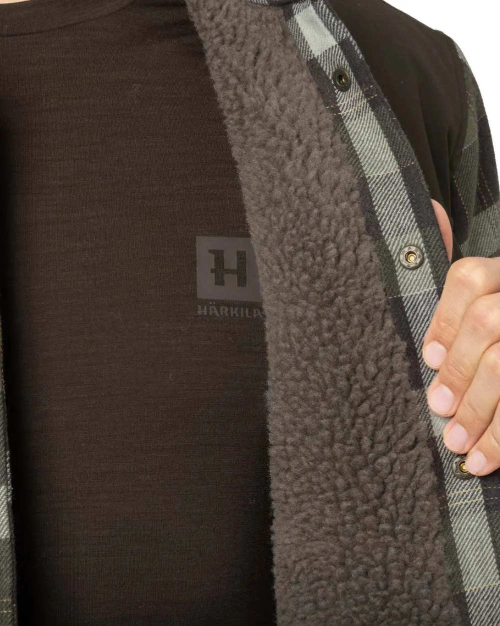 Harkila Asmund Insulated Wool Shirt Jacket