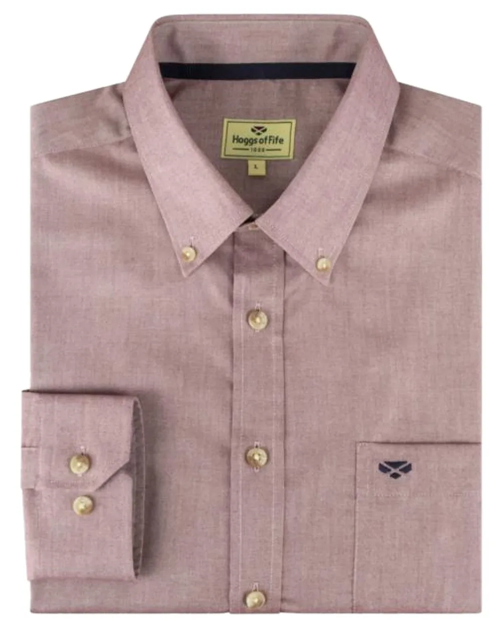 Hoggs of Fife Dunedin Plain Oxford Shirt