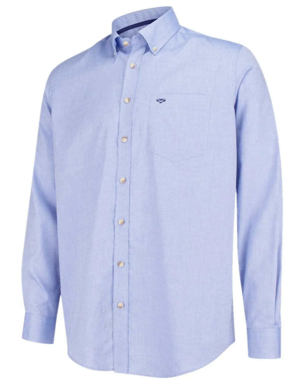 Hoggs of Fife Dunedin Plain Oxford Shirt