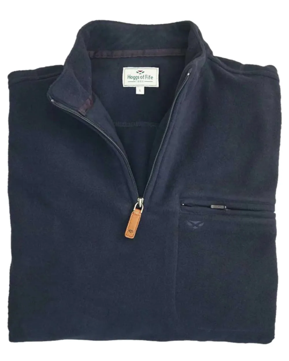 Hoggs of Fife Islander 1/4 Zip Micro Fleece Shirt