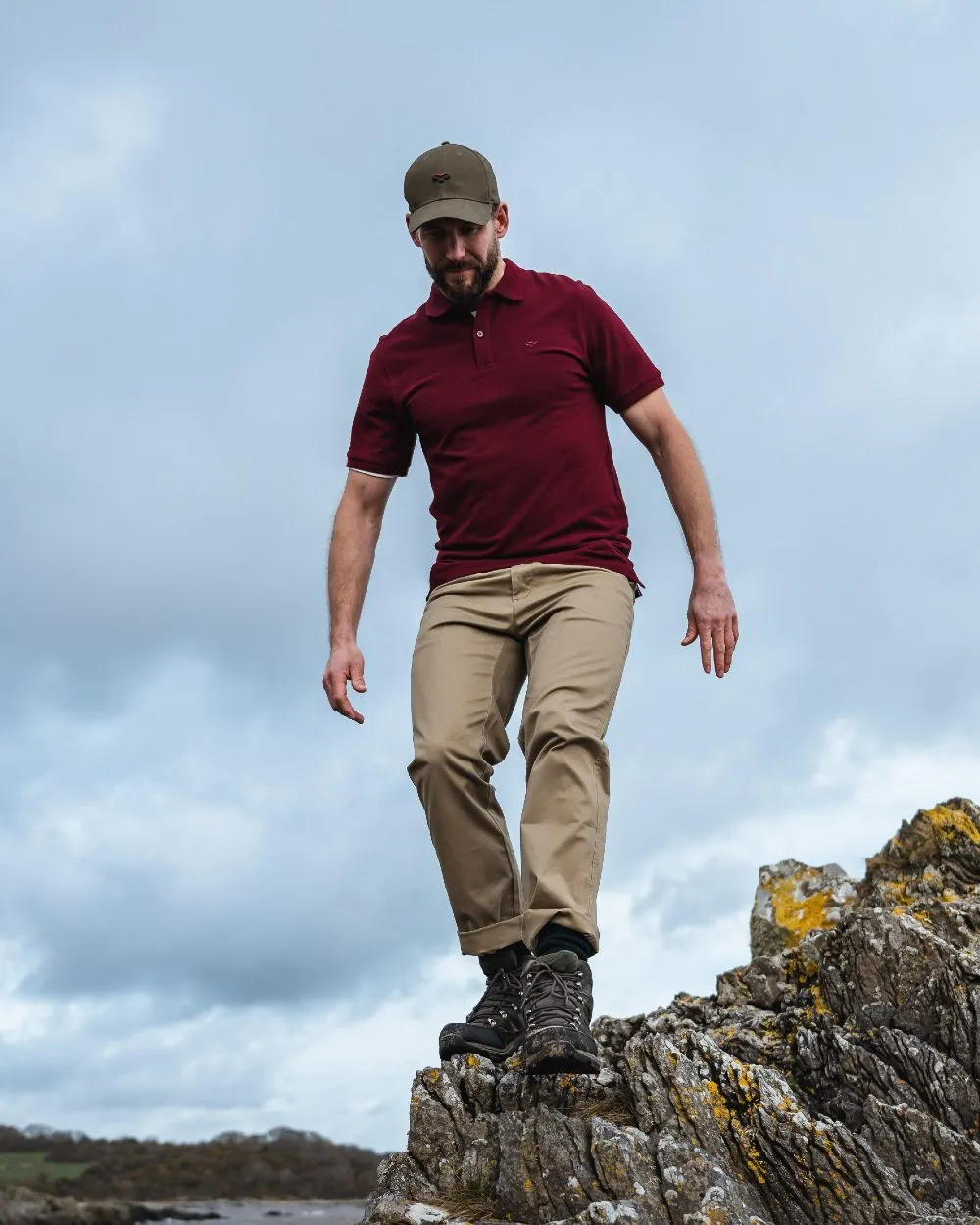Hoggs of Fife Largs Pique Polo Shirt
