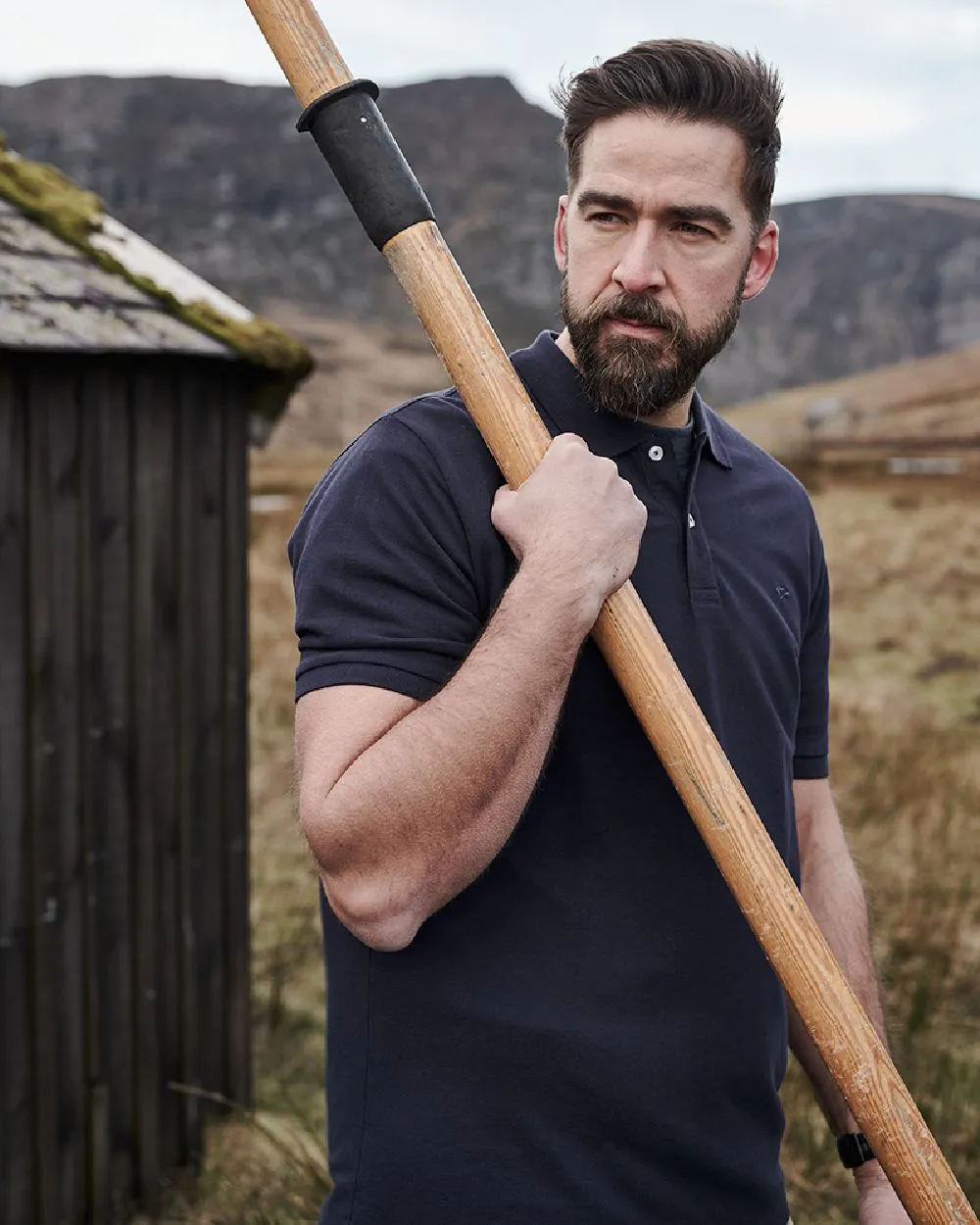 Hoggs of Fife Largs Pique Polo Shirt