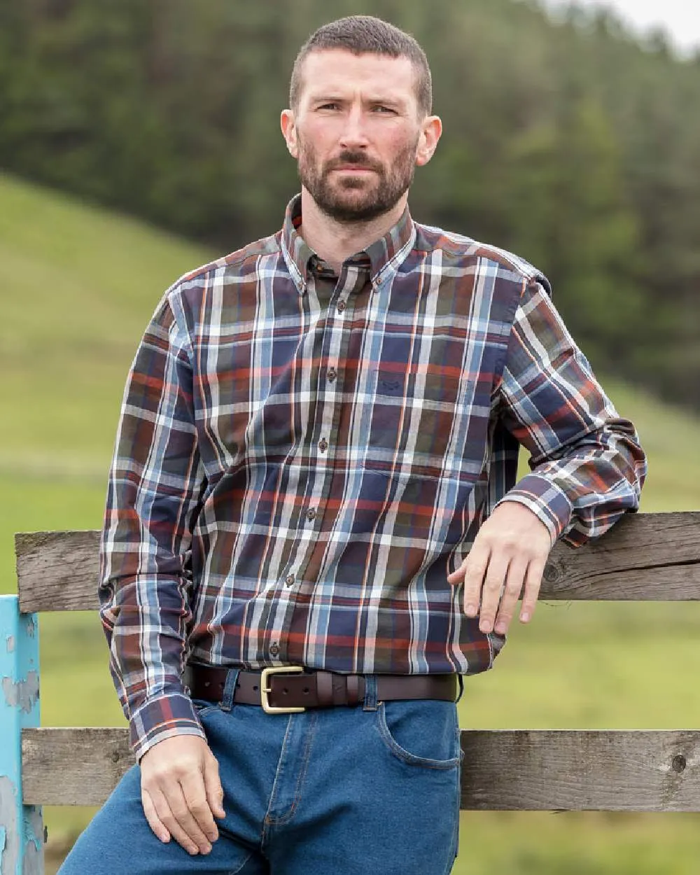 Hoggs of Fife Luthrie Plaid Shirt