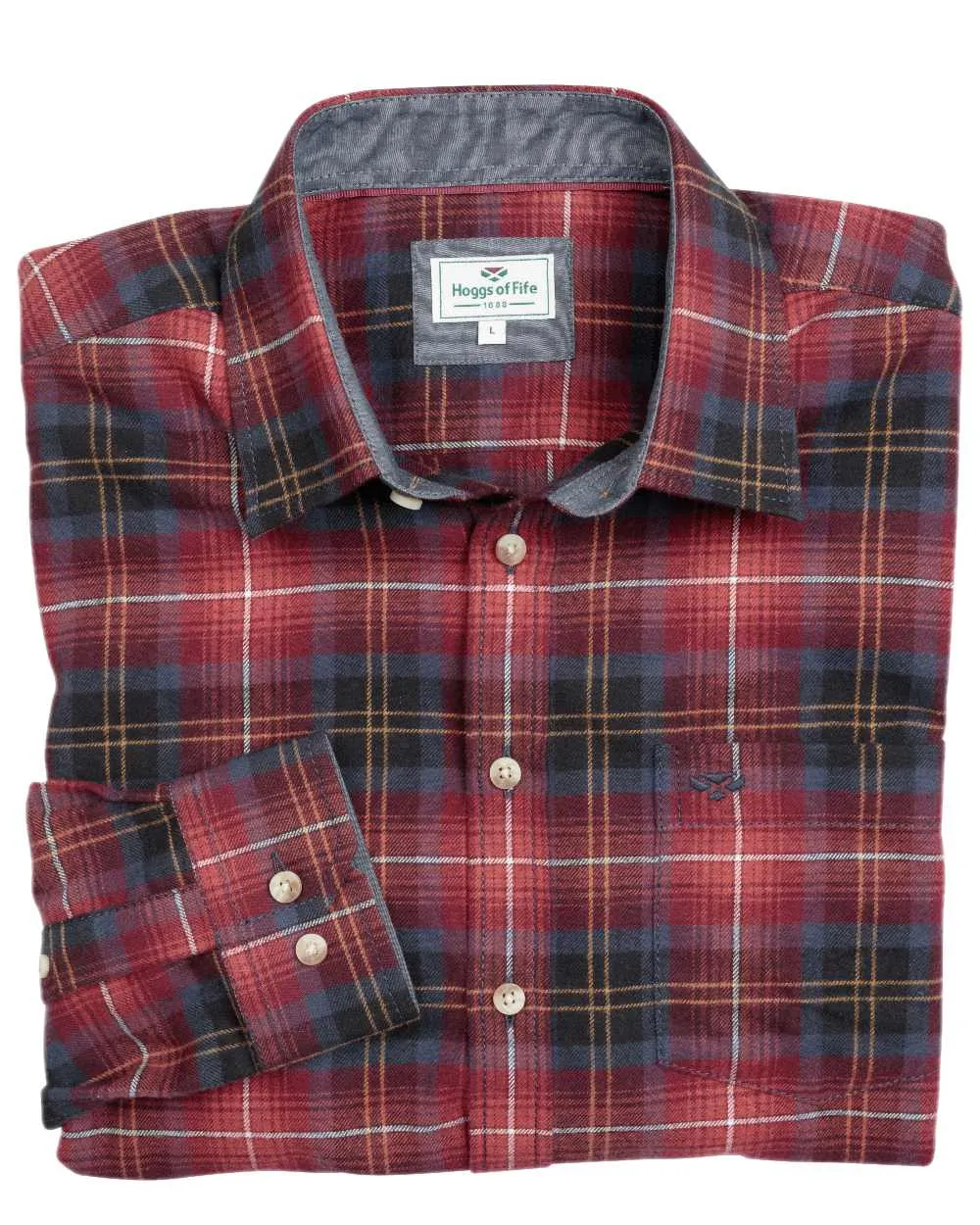 Hoggs of Fife Pitmedden Flannel Check Shirt