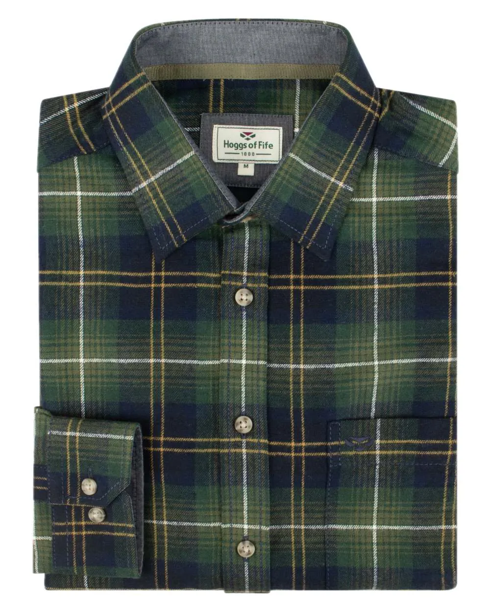 Hoggs of Fife Pitmedden Flannel Check Shirt