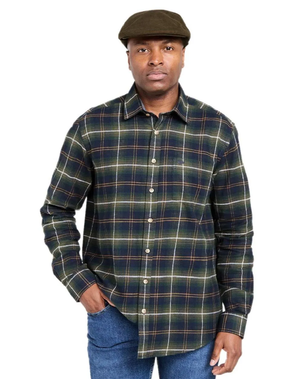 Hoggs of Fife Pitmedden Flannel Check Shirt
