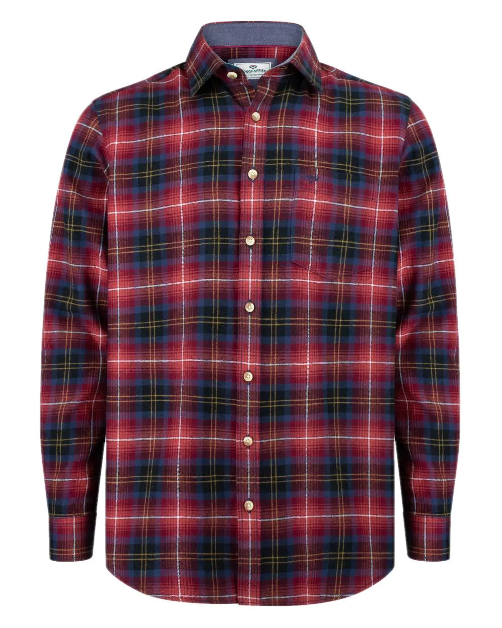 Hoggs of Fife Pitmedden Flannel Check Shirt
