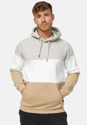 Indicode Herren Donta Sweatshirt mit Kapuze 3-farbig