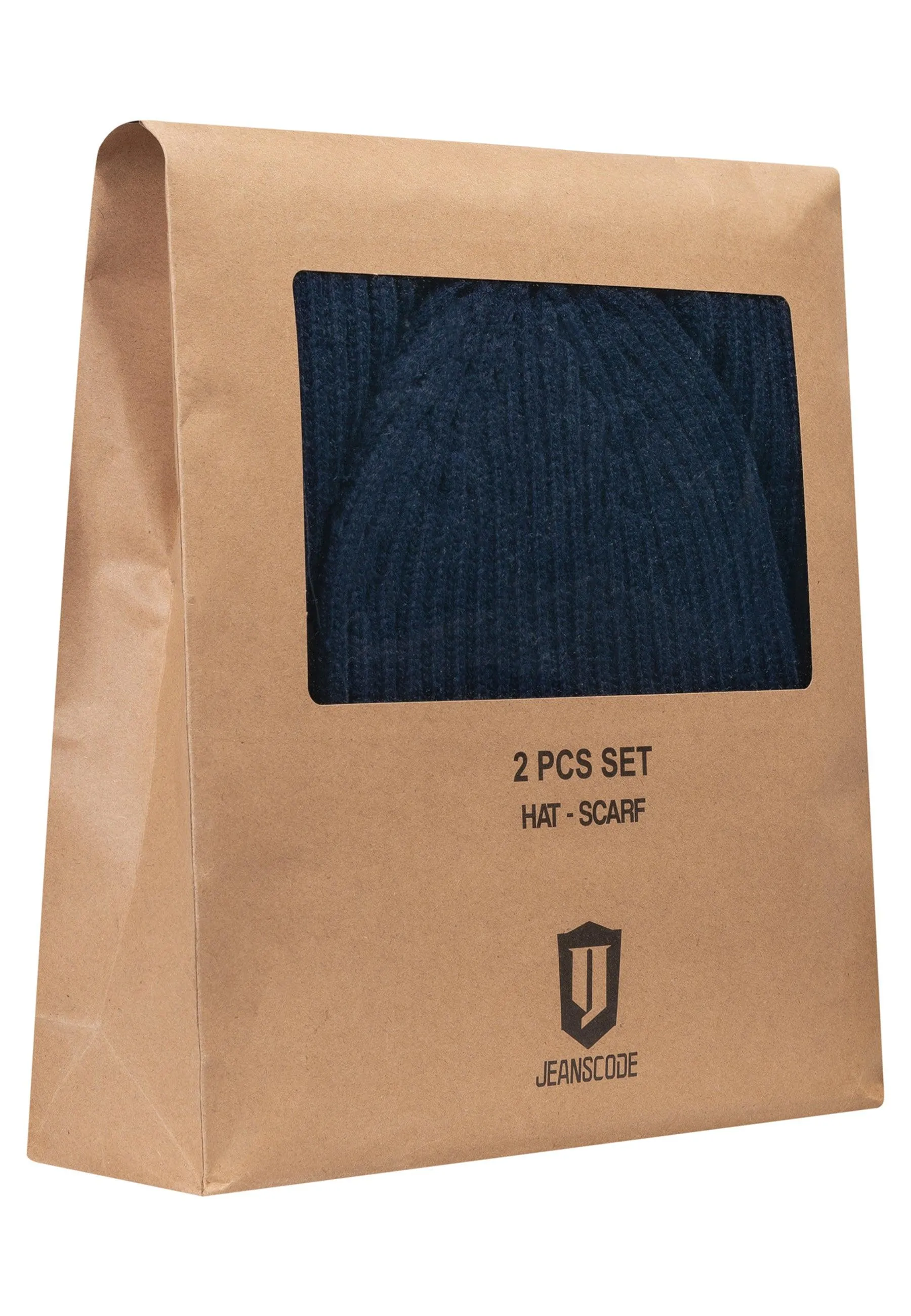 Indicode Herren Geyser Winter-Set Mütze & Schal