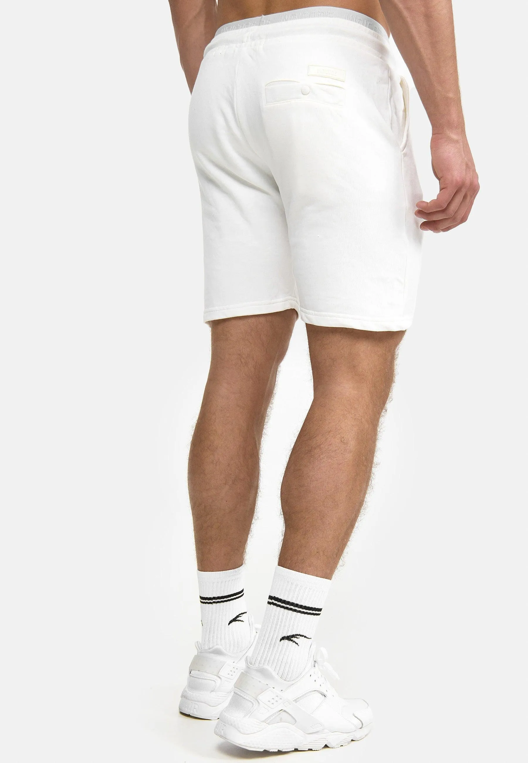 Indicode Herren Yates Sweatshorts mit Kordelzug und 3 Taschen