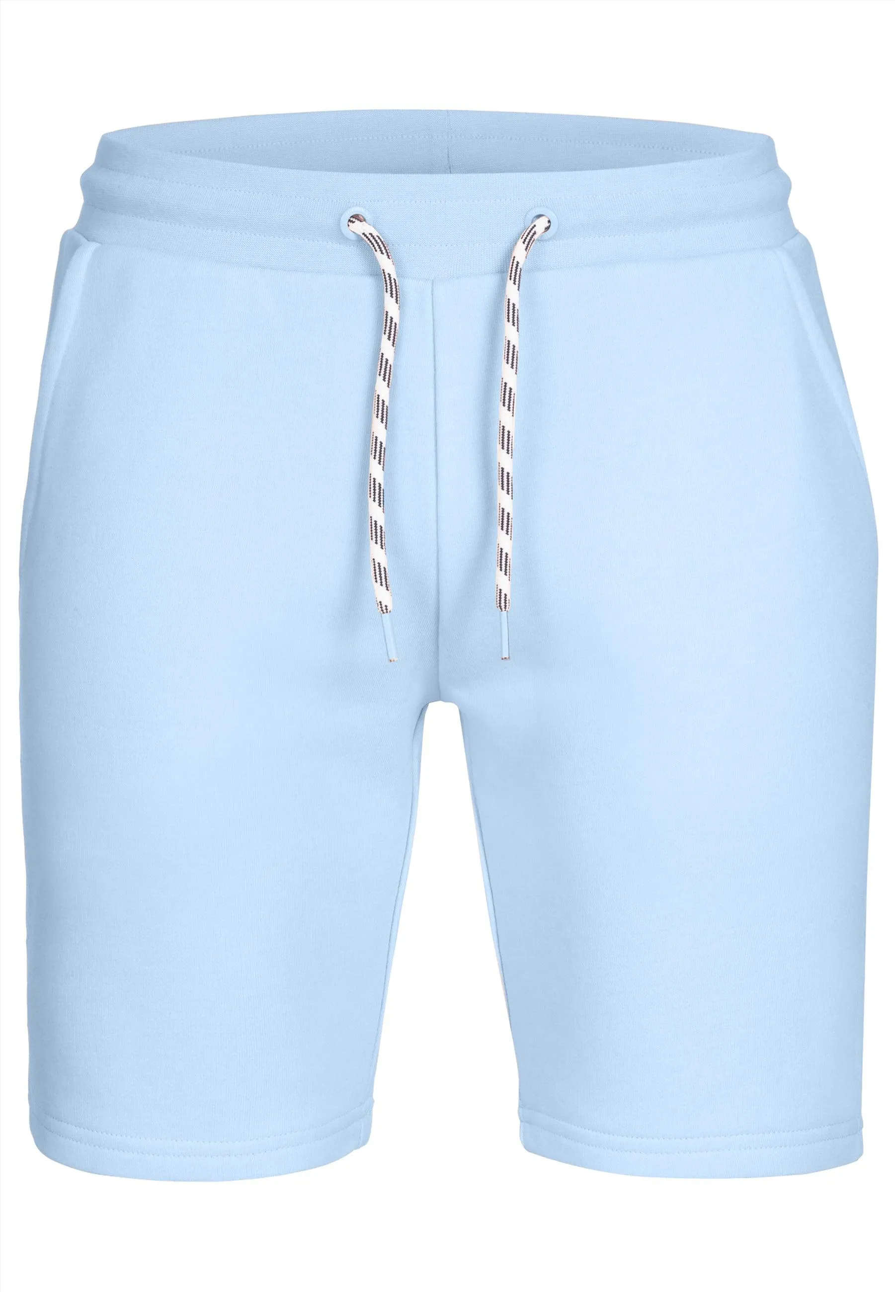 Indicode Herren Yates Sweatshorts mit Kordelzug und 3 Taschen