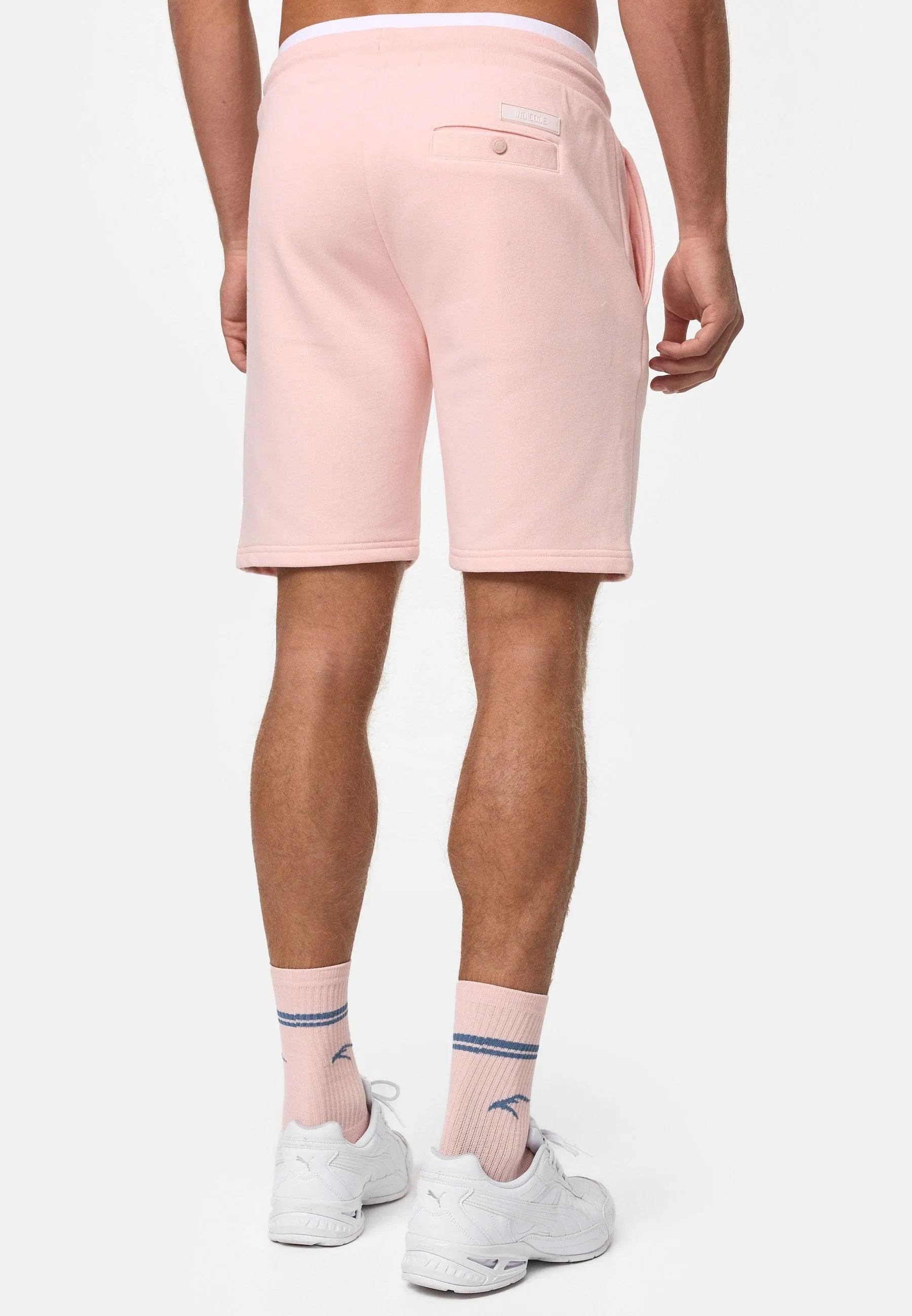 Indicode Herren Yates Sweatshorts mit Kordelzug und 3 Taschen