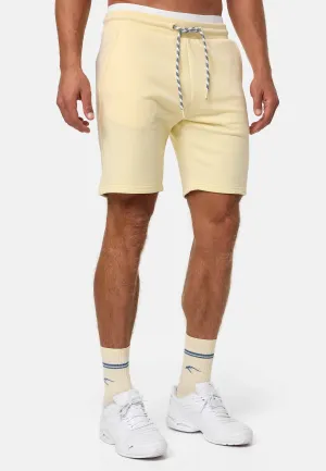 Indicode Herren Yates Sweatshorts mit Kordelzug und 3 Taschen
