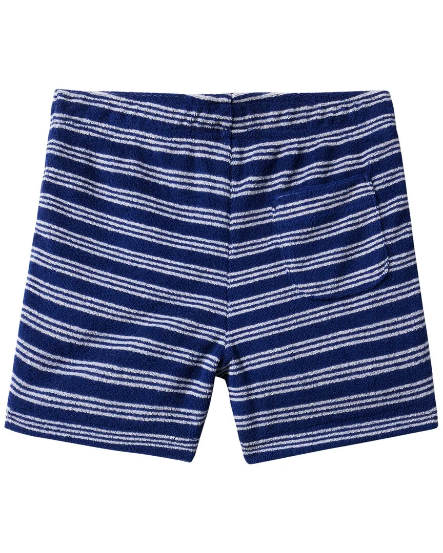 Janie and Jack Striped Terry Pull-On Short