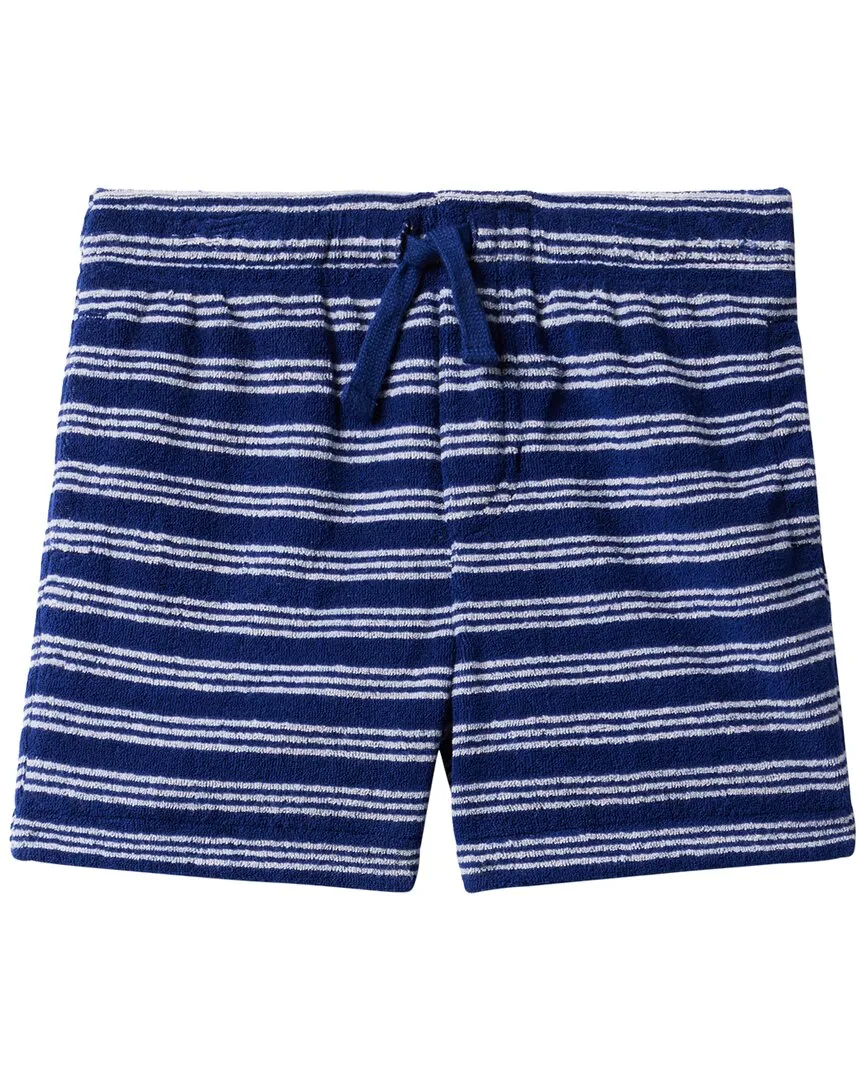 Janie and Jack Striped Terry Pull-On Short