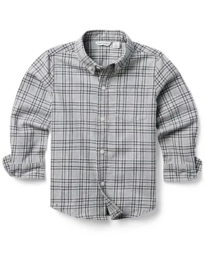 Janie and Jack Tartan Flannel Shirt