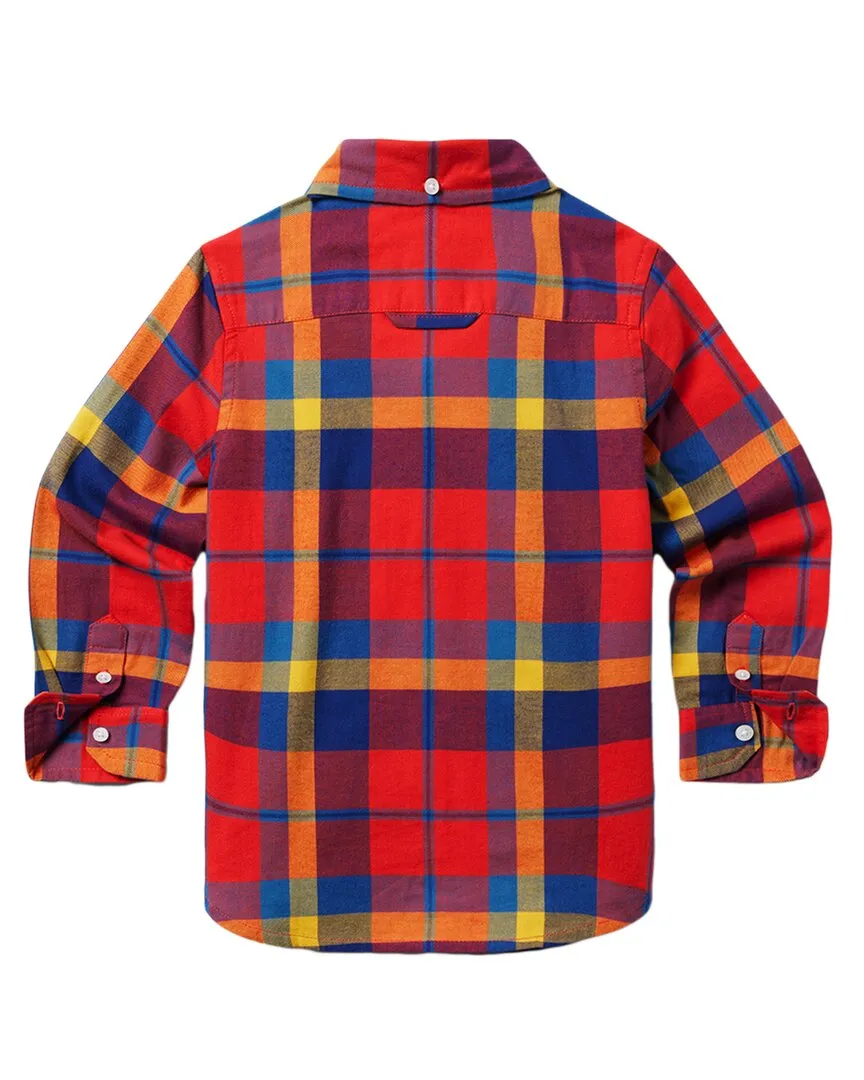Janie and Jack Tartan Flannel Shirt