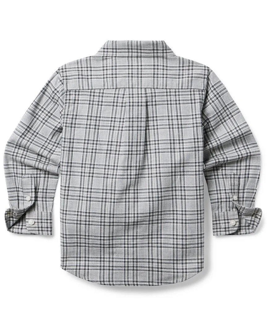 Janie and Jack Tartan Flannel Shirt