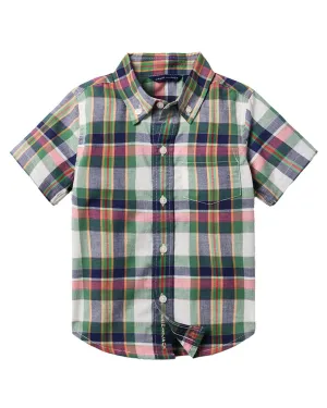 Janie and Jack The Madras Plaid Shirt