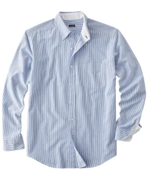 J.McLaughlin Stripe Collis Woven Shirt