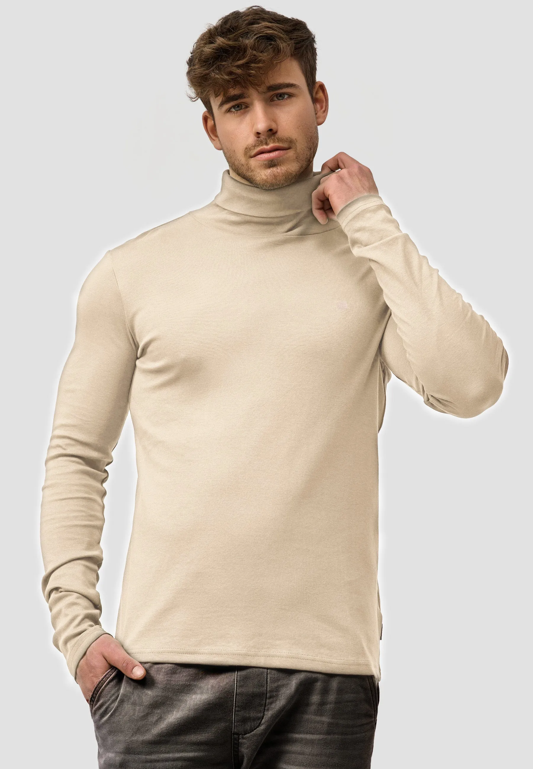 Langarmshirt Rollkragen Eagon