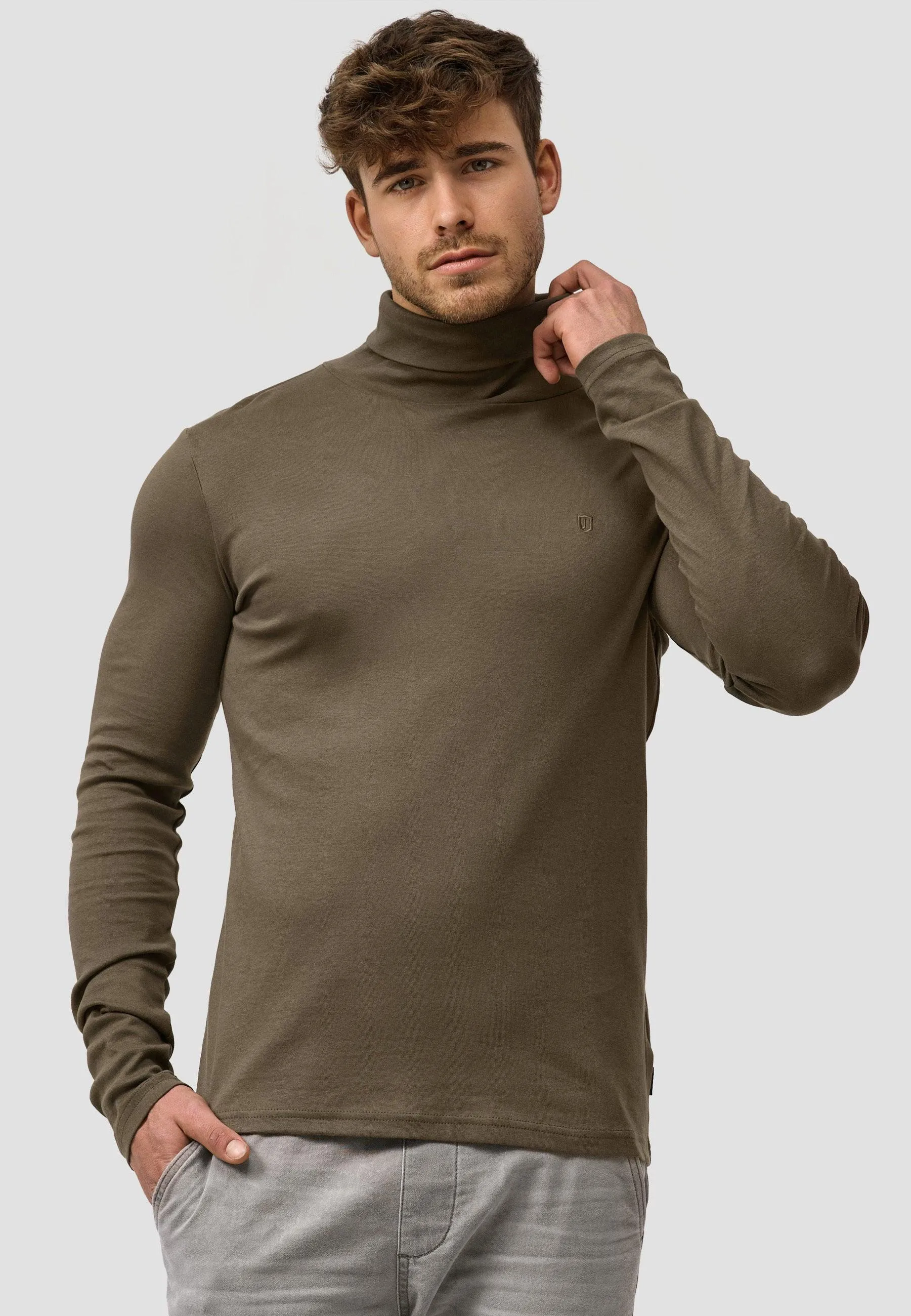 Langarmshirt Rollkragen Eagon
