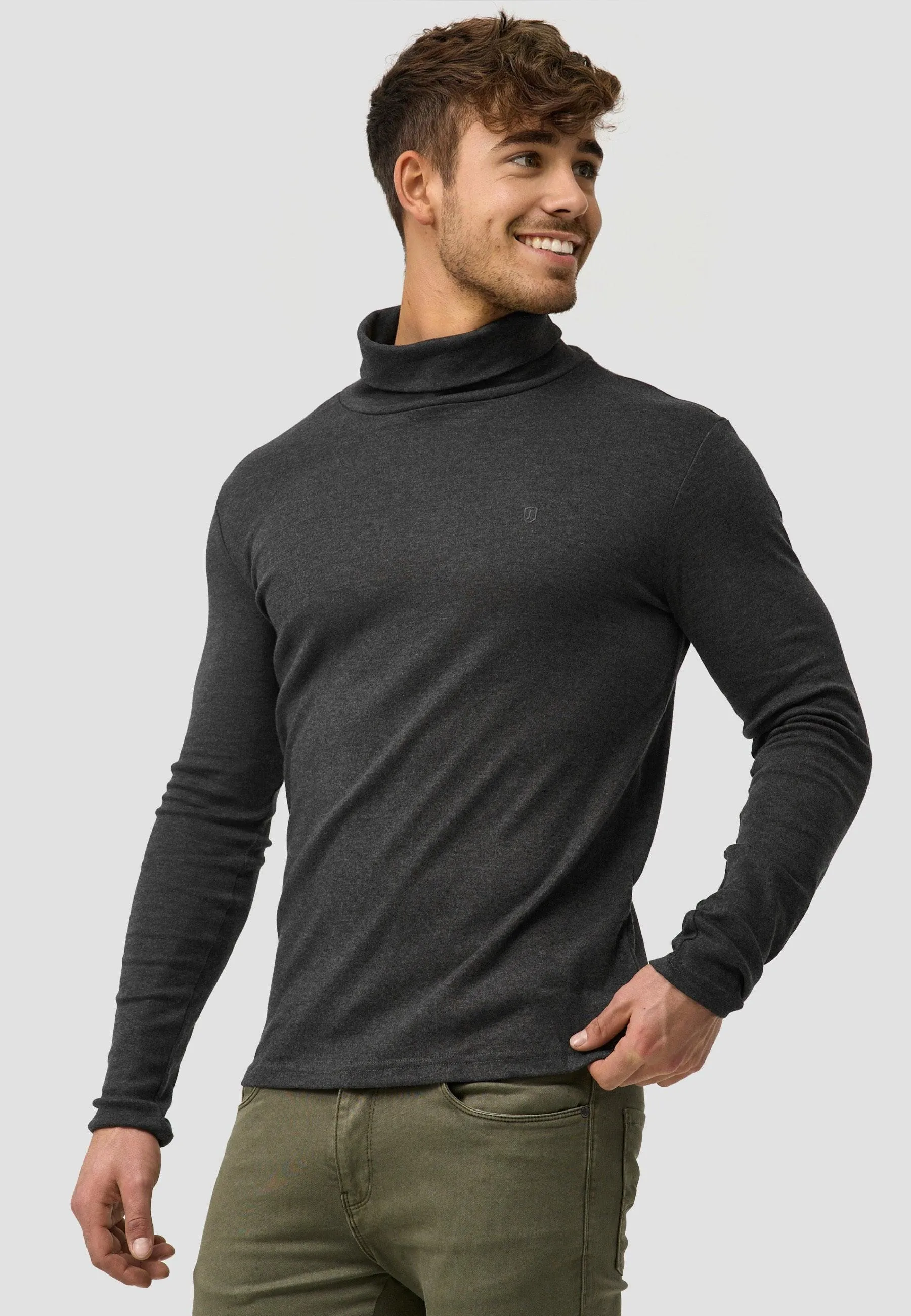Langarmshirt Rollkragen Eagon