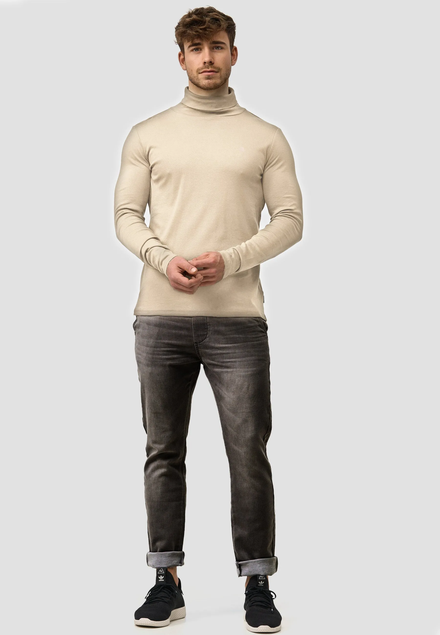 Langarmshirt Rollkragen Eagon