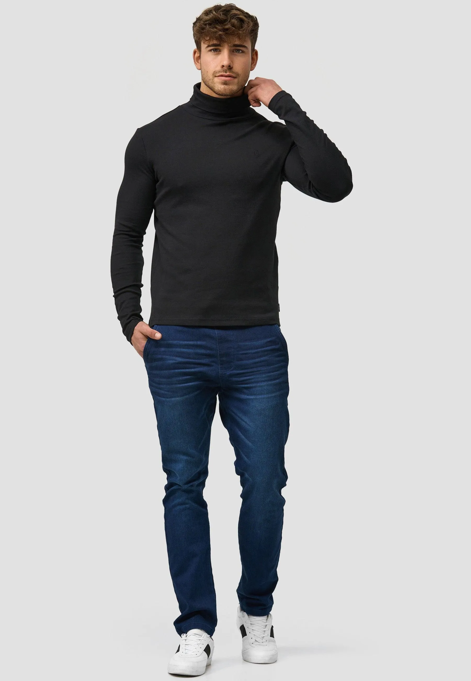 Langarmshirt Rollkragen Eagon