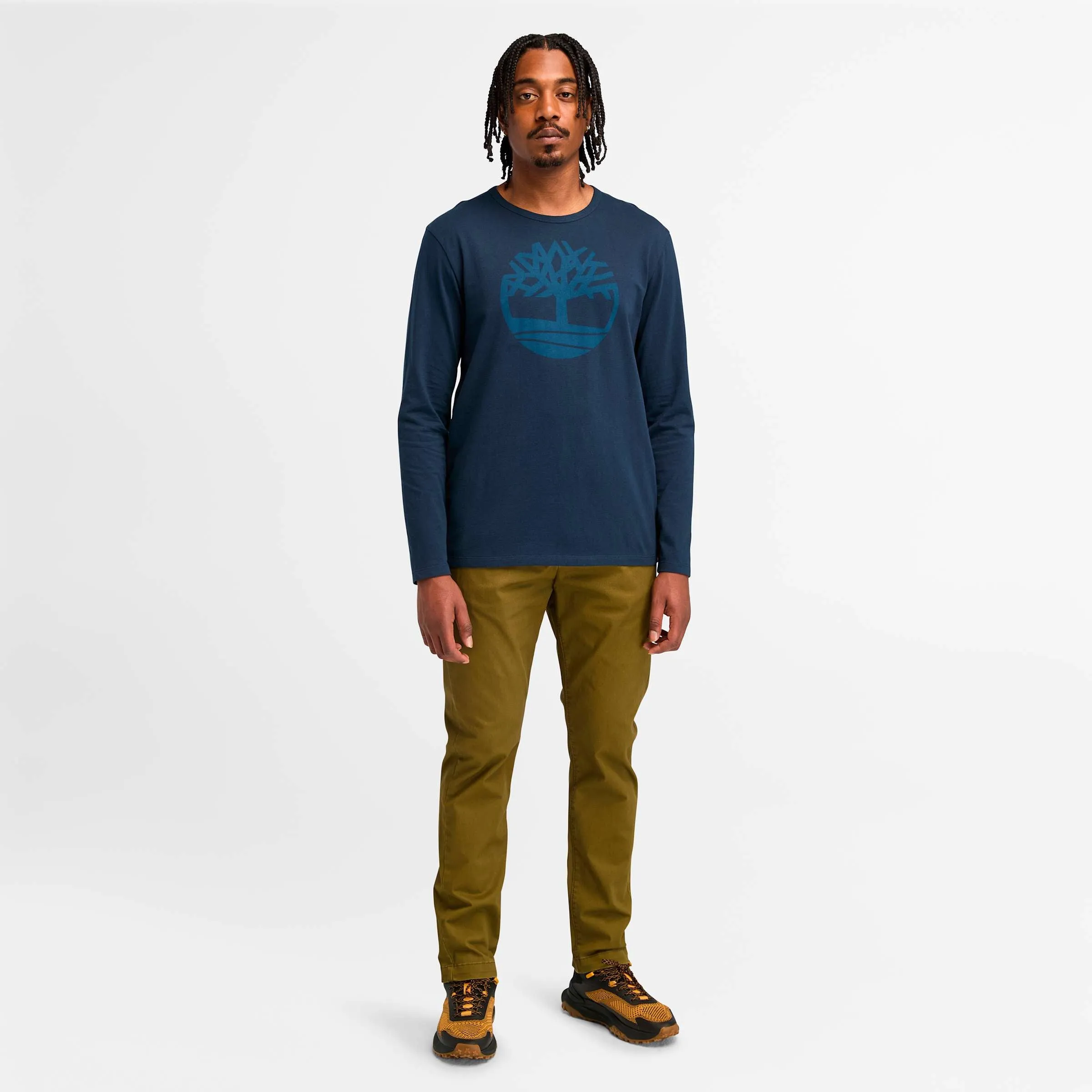 Men's Northwood US Tree Logo Long Sleeve T-Shirt