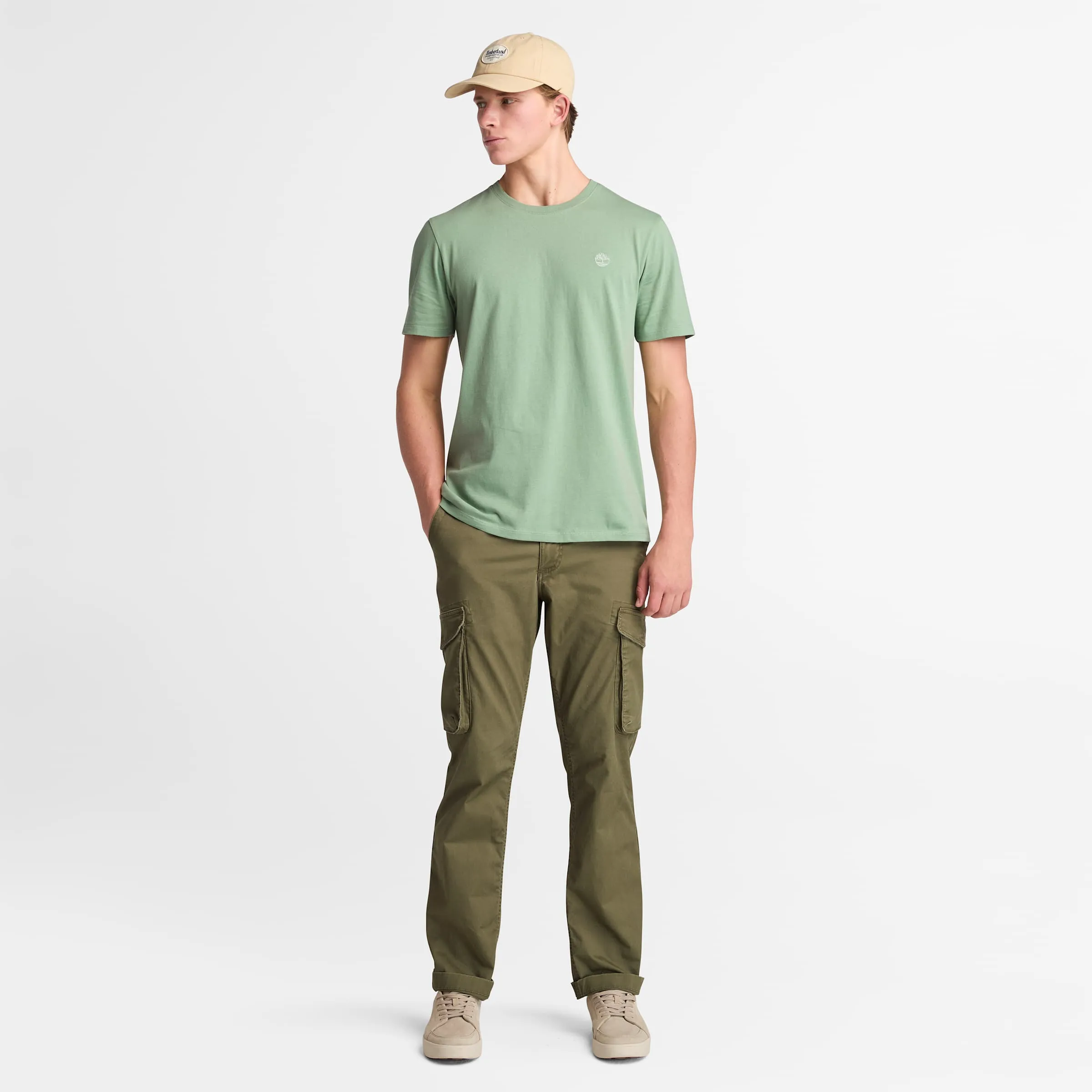 Men's Oyster River US Chest Logo Short Sleeve T-Shirt