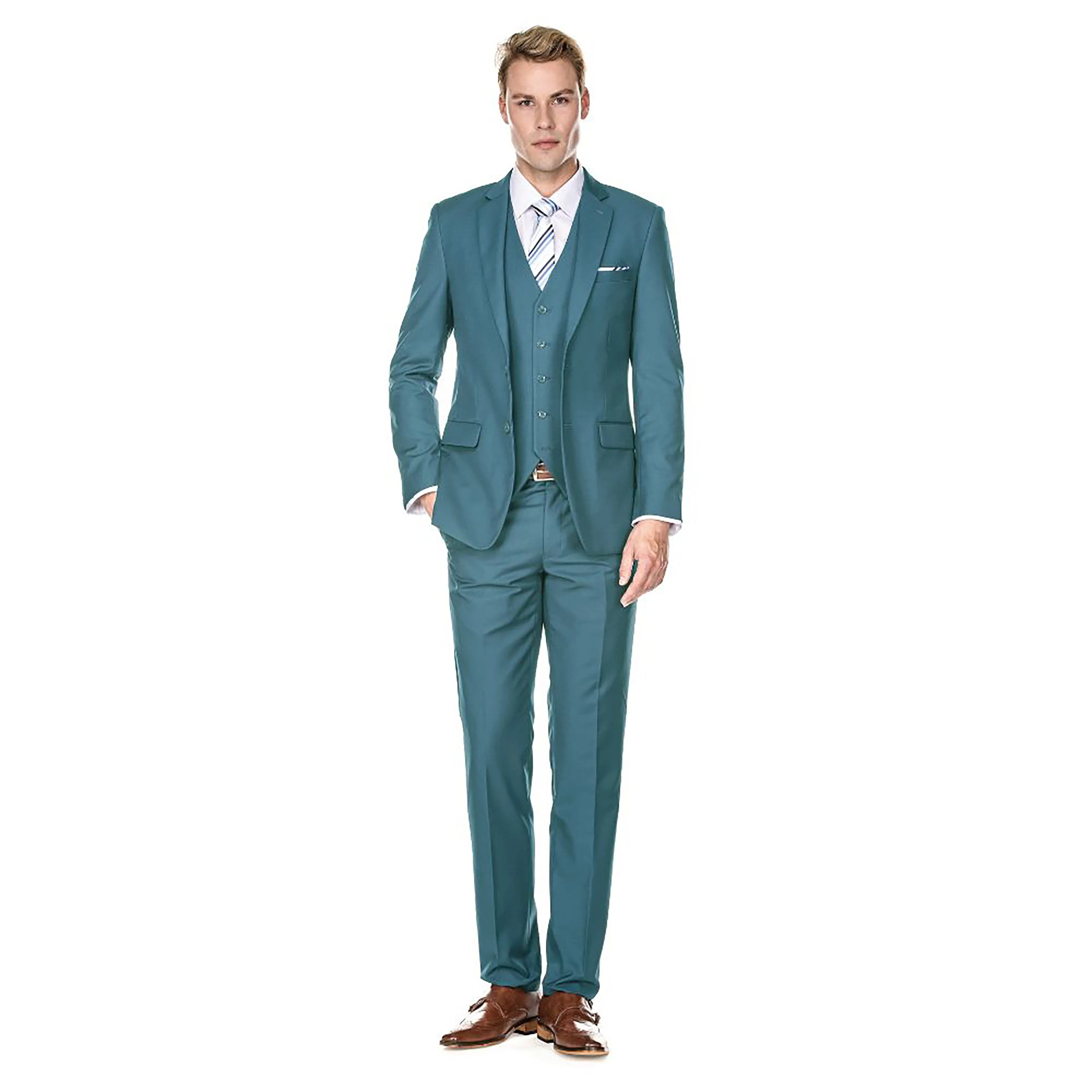 Men's Signature 3-Piece Slim Fit Suits