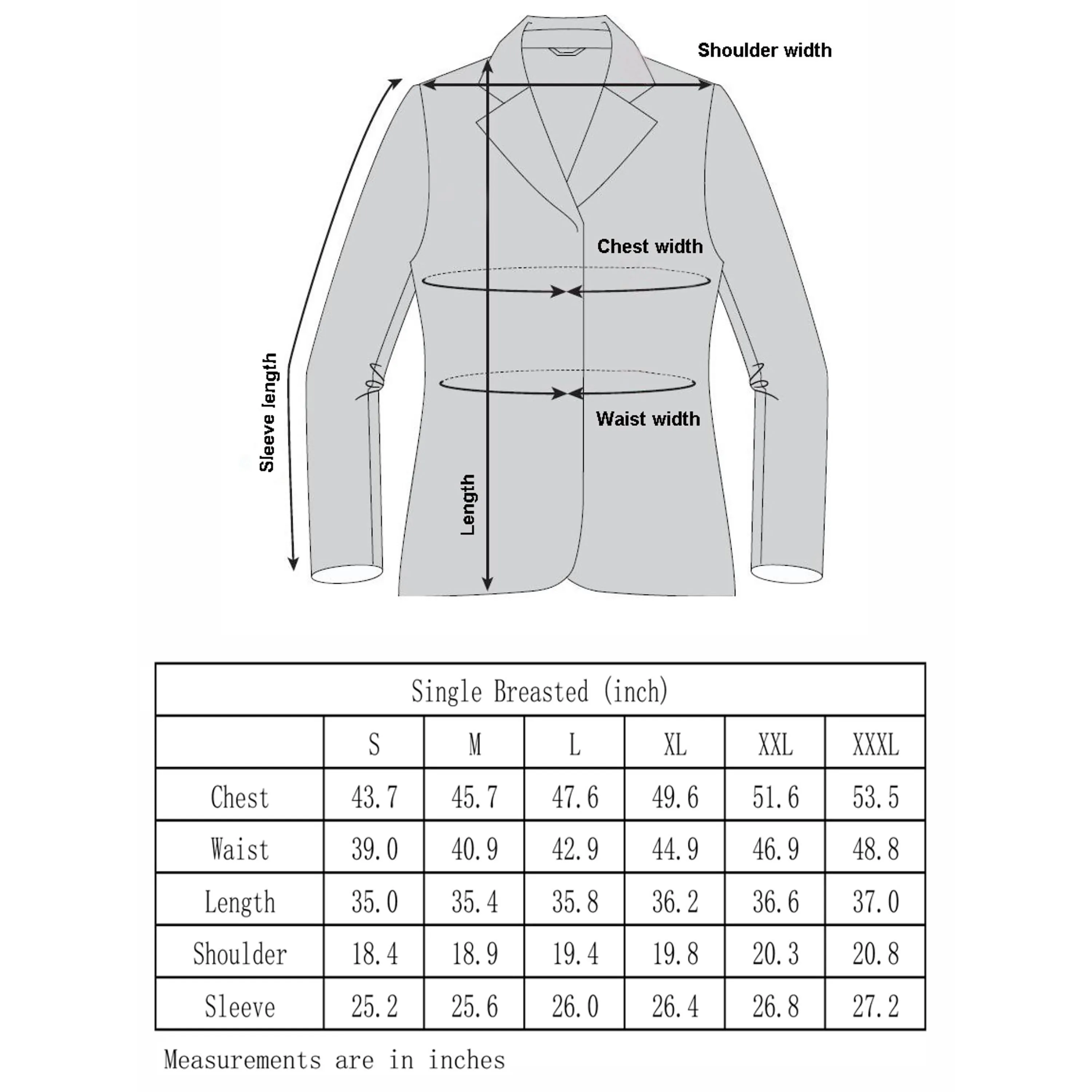 Men's Single  Breasted Wool Blend Coats