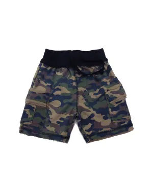 Mish Mish Distressed Camo Short