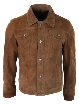 Navy Suede Jacket Leather Biker Vintage
