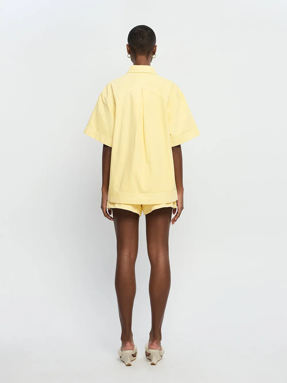 Paloma Denim Shirt - Butter