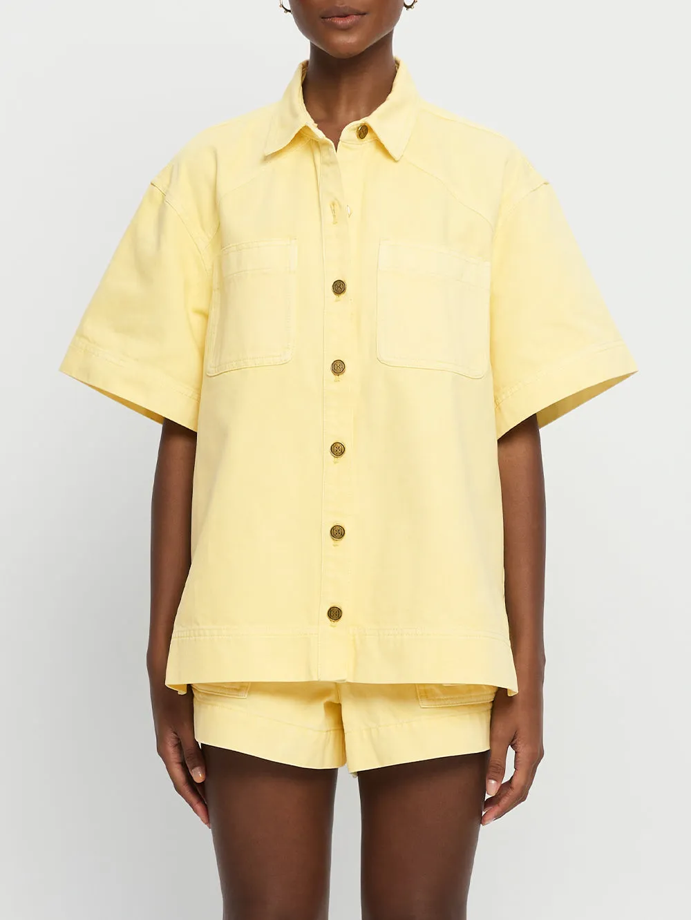 Paloma Denim Shirt - Butter