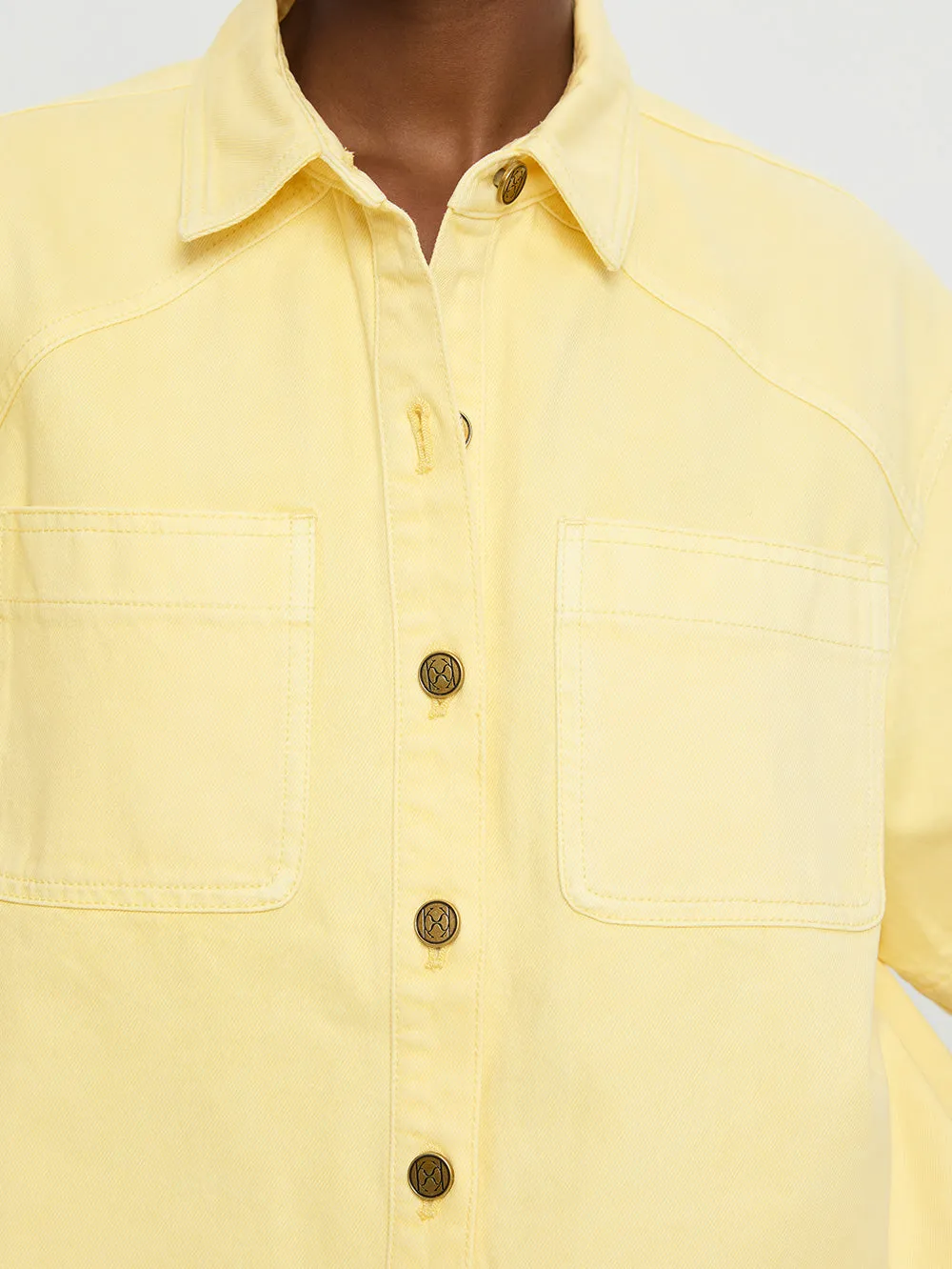 Paloma Denim Shirt - Butter
