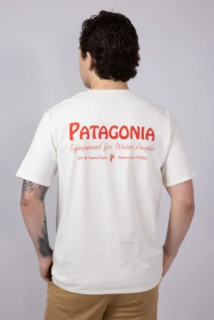 Patagonia Men’s Water People Pocket Graphic T-Shirt in Natural | 37734-WPNL
