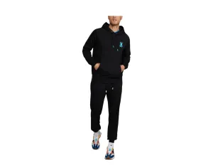 Psycho Bunny Bennett Pullover Black Men's Hoodie B6H419R1F-BLK