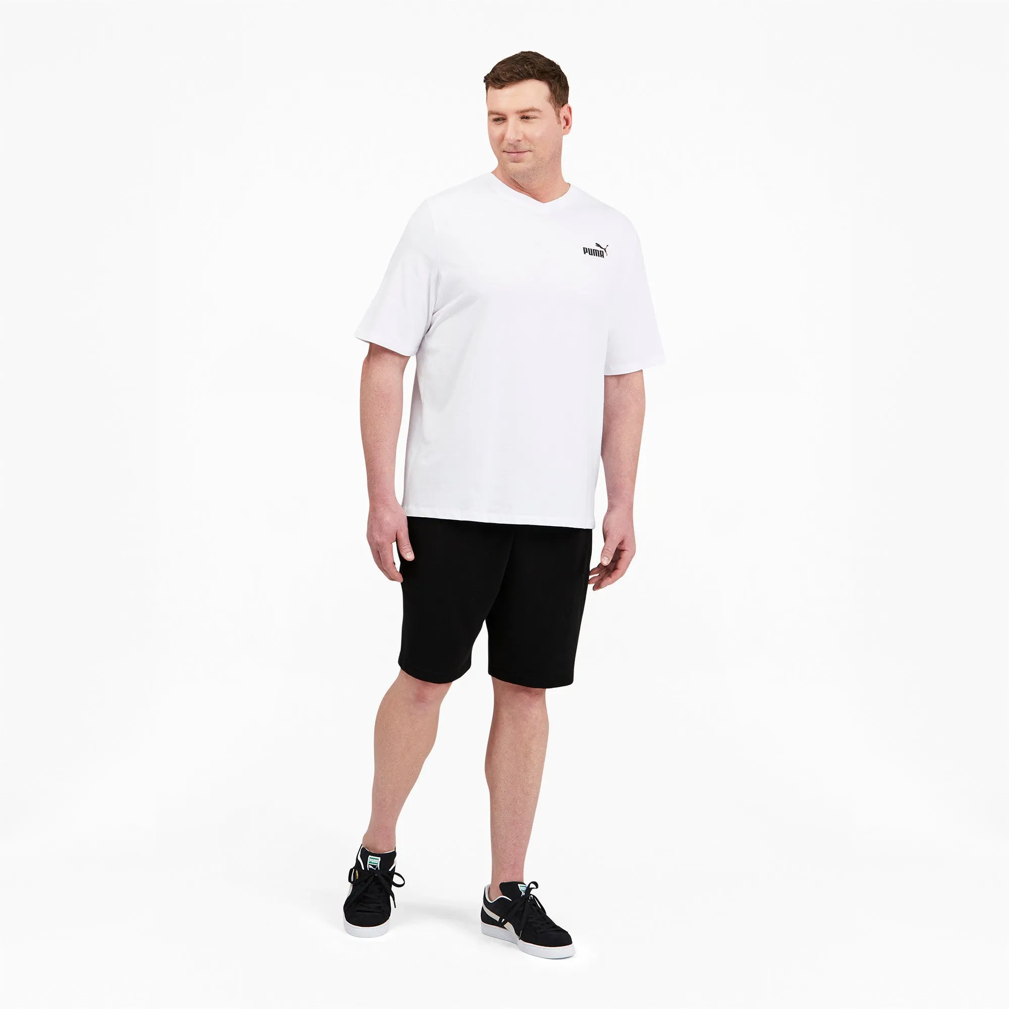 PUMA Men's POWER Logo 8" Training Shorts Big & Tall