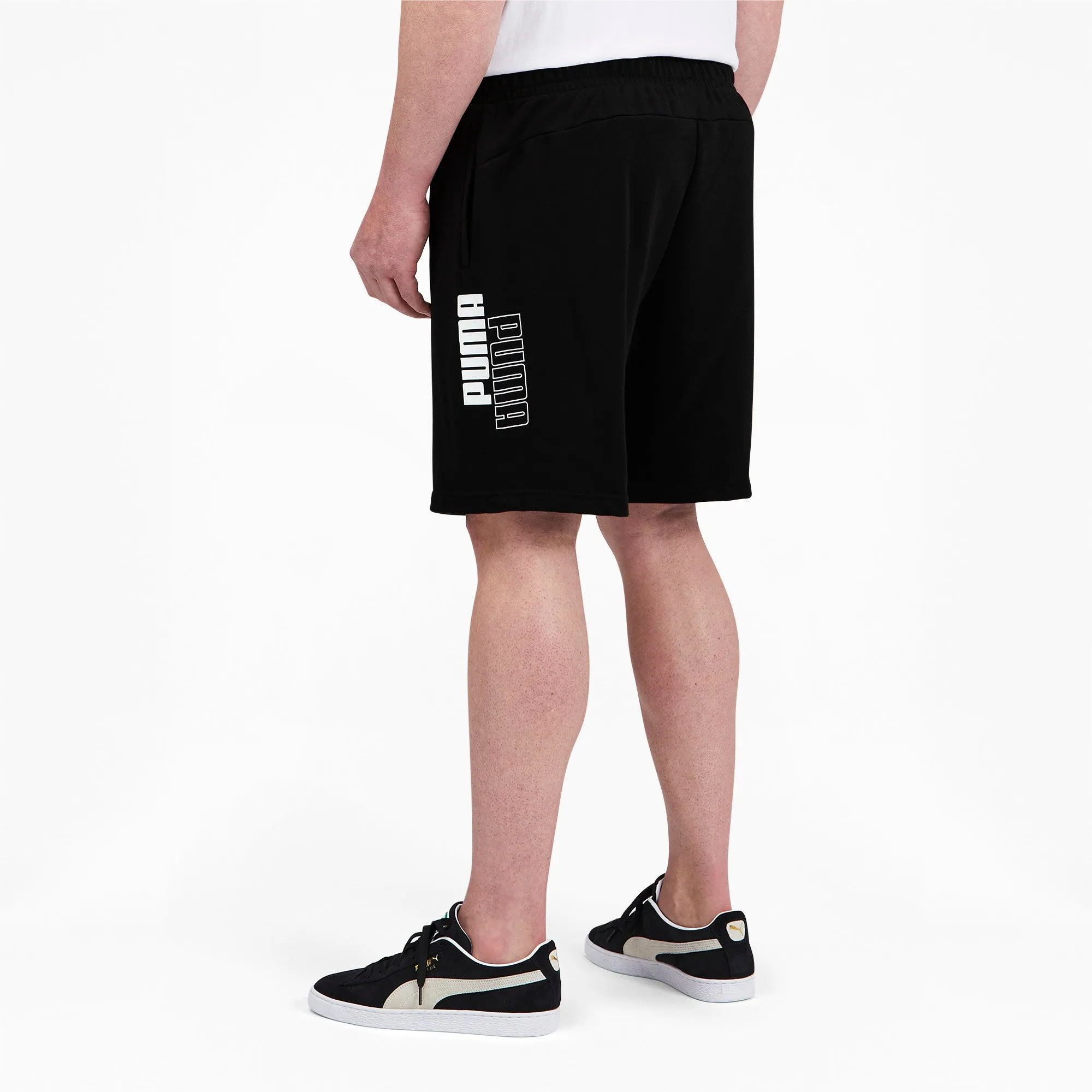 PUMA Men's POWER Logo 8" Training Shorts Big & Tall