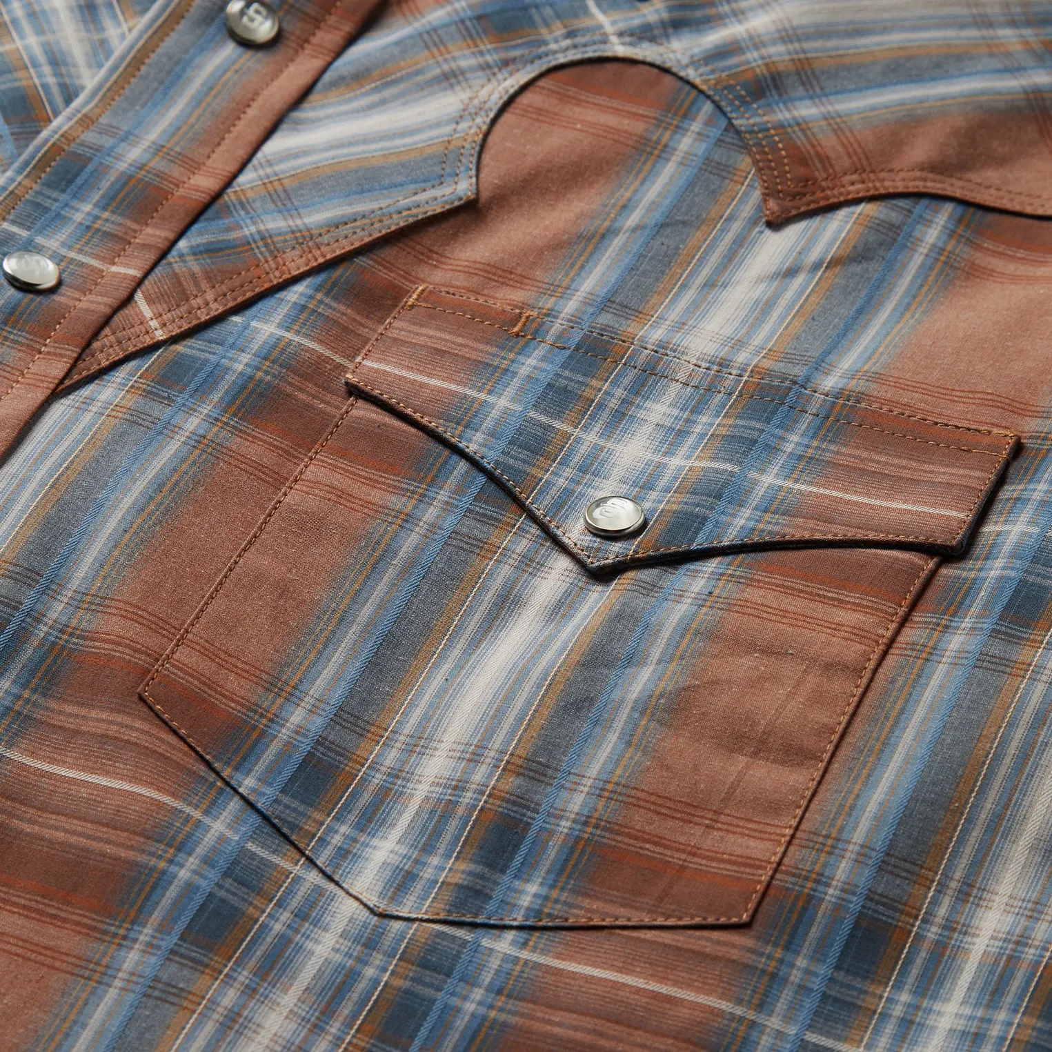 Rustic Plaid Western Shirt -STETSON