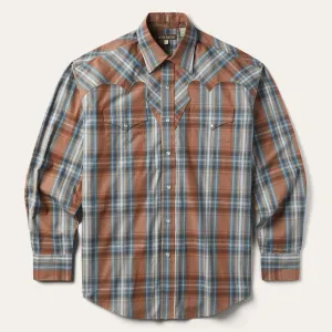 Rustic Plaid Western Shirt -STETSON