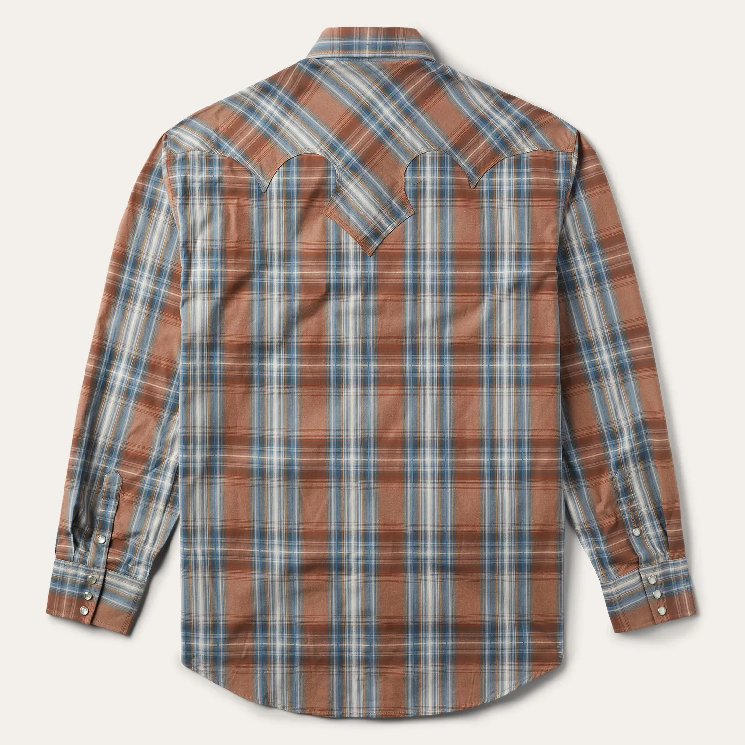 Rustic Plaid Western Shirt -STETSON
