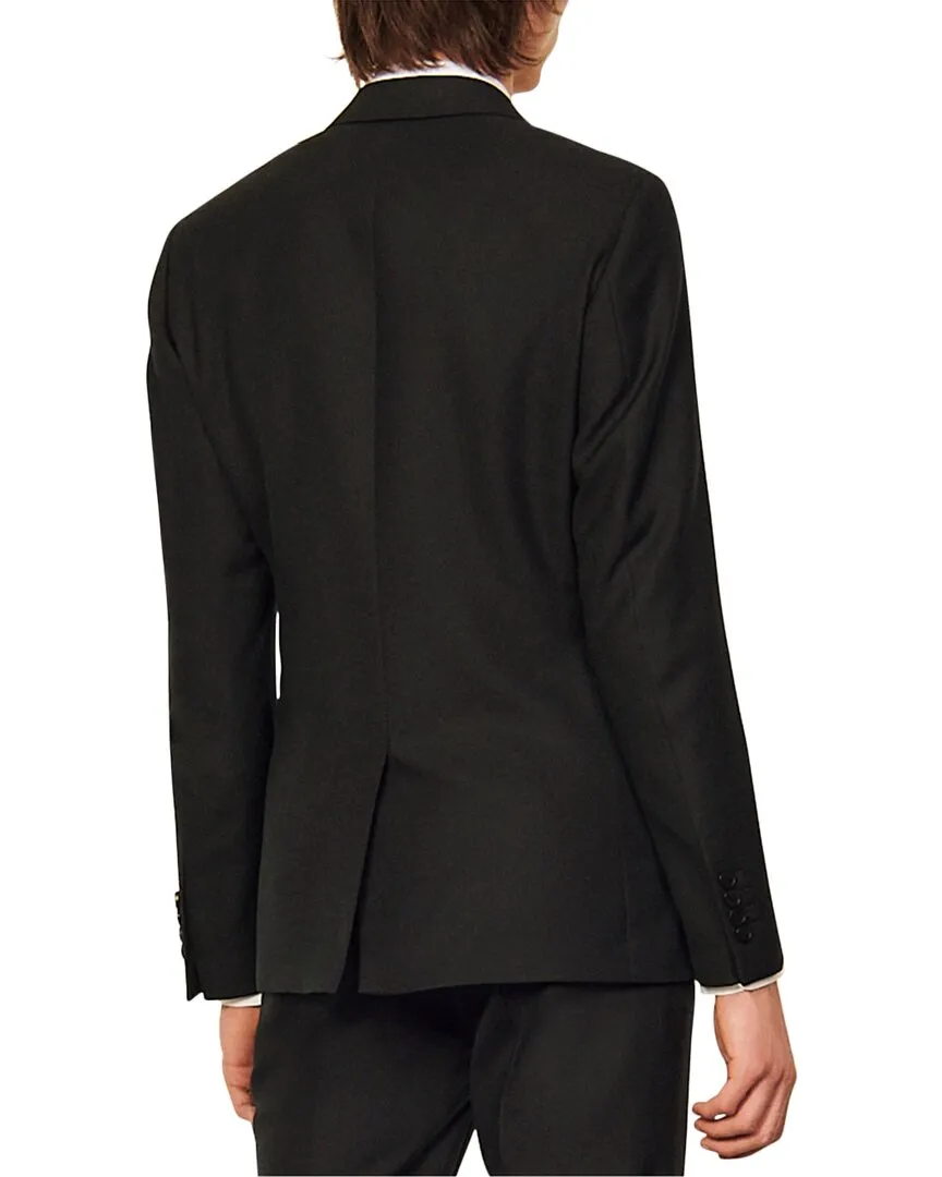 Sandro Alpha Wool-Blend Suit Jacket