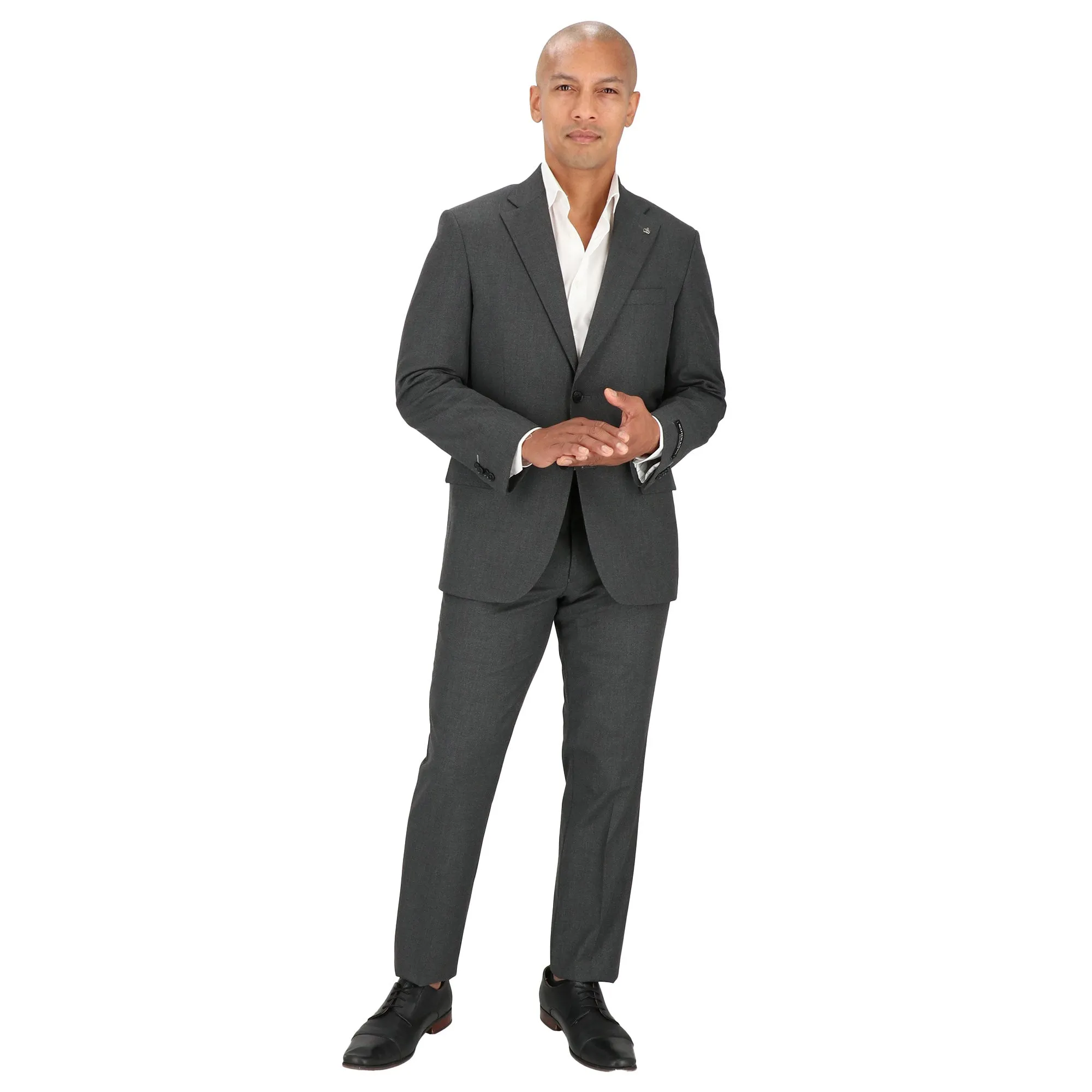 Scotch & Soda Mens Charcoal/Navy Suit