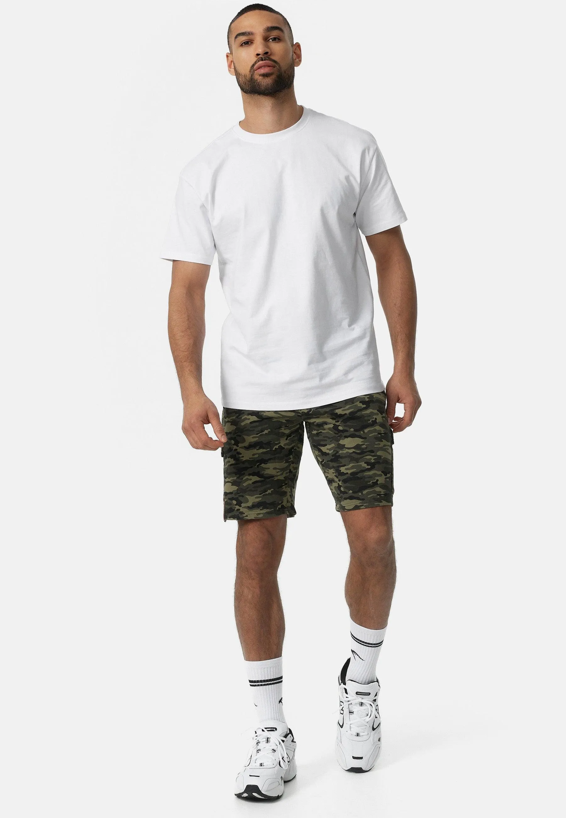 Shorts Sweat White Rock