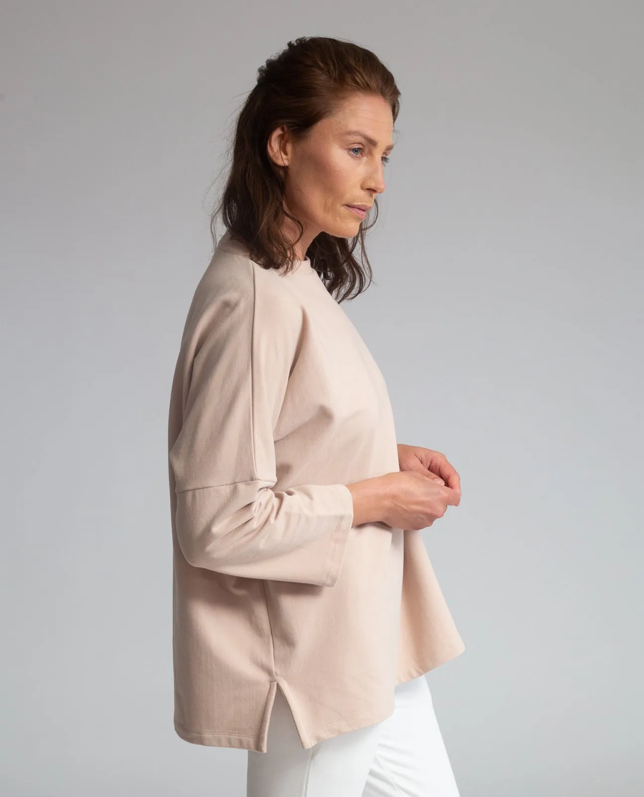 Soma Organic Cotton Sweatshirt In Crepe