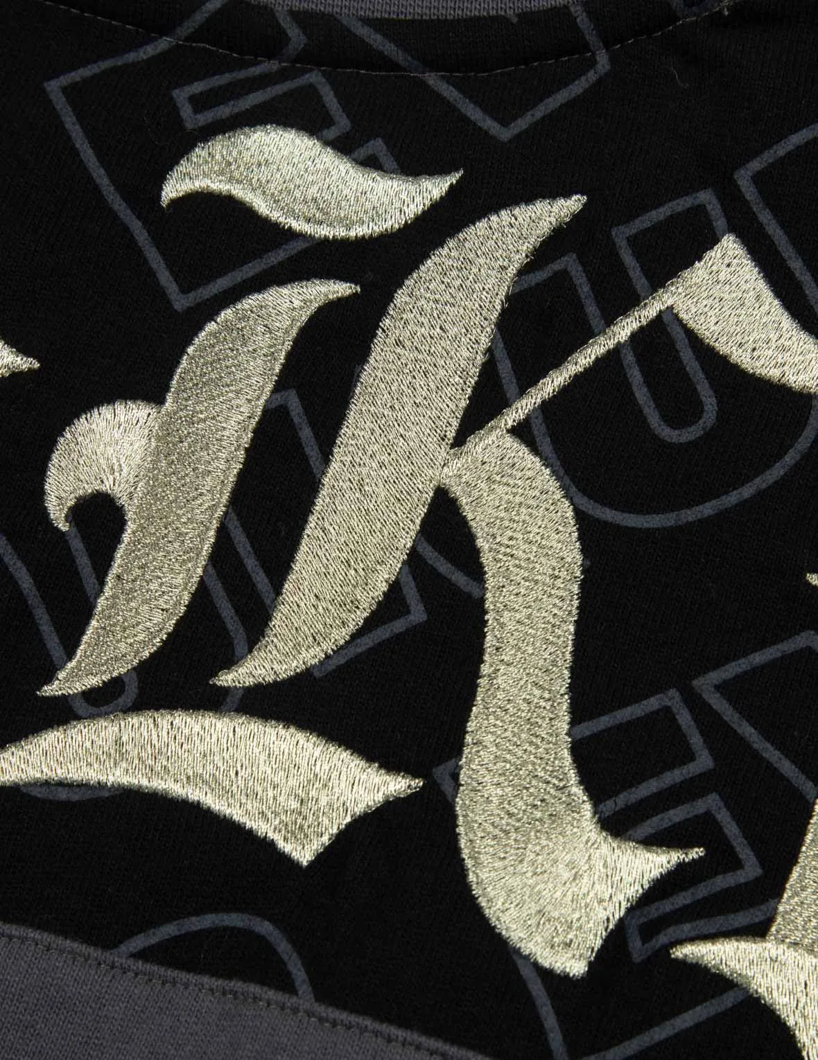 SPRING/ SUMMER COLLECTION 2025 Allover EVISUKURO Print and Embroidery Loose Fit T-Shirt